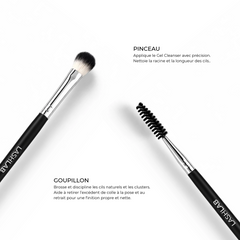 Duo Brush - Nettoie, sépare et discipline les cils