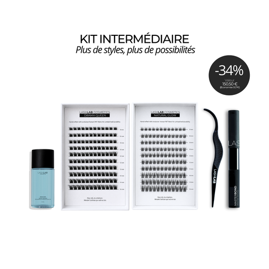 Kit intermédiaire –  Extensions de Cils DIY Réutilisables